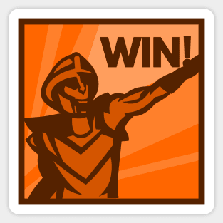 Win! Sticker